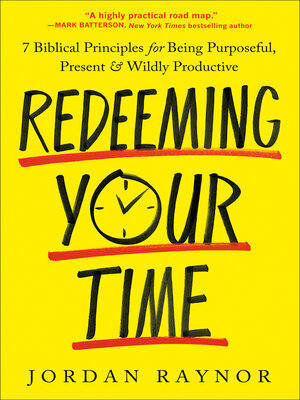 cover image of Redeeming Your Time